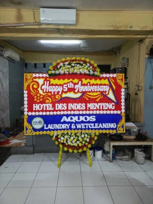 Papan Bunga di Sragen