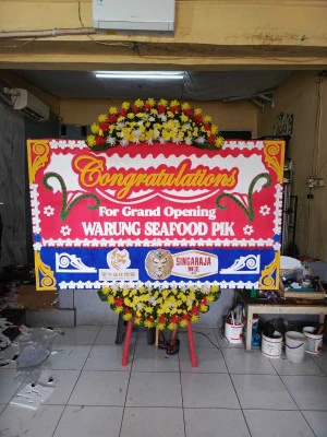 Papan Bunga di Sragen